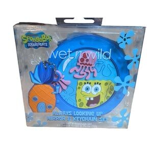 SpongeBob Mirror & Keychain Set